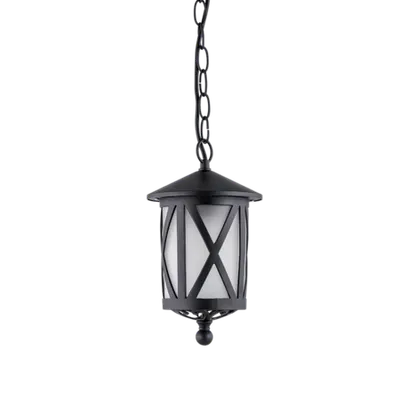 Lampadar Gradina Erik Atarnat 1xe27 Negru