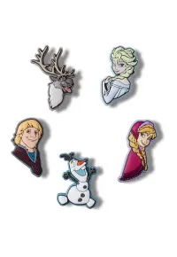 Set de accesorii jibbitz cu tematica Frozen - 5 piese - Multicolor