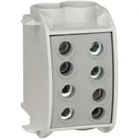 Clema de derivatie Cu-Al 70mmp 1P izolata Schrack IKA26310 / 080310-X-3 gri