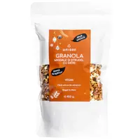 Granola cu migdale si strudel cu mere, 450g, Unison
