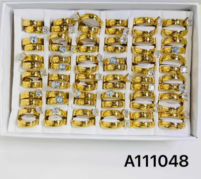 Inele Engros Gold „Dream Collection” cu Cristal Solitaire, A111048*