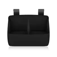Organizator multifunctional, Lionelo, Sidepocket S, 26x12x15 cm, 2 compartimente, Universal, Constructie ranforsata, Negru