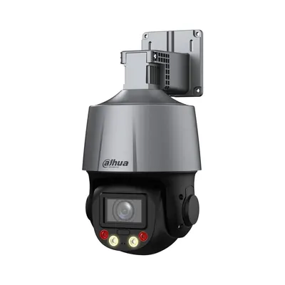 Camera IP PT Dahua SD3C405DB-GNY-A-PV, 4MP, 2.7-13.5mm, Smart Dual Light(IR 50m/WL 30m), WizSense, SMD 3.0, microfon, difuzor, slot card, IP66, PoE