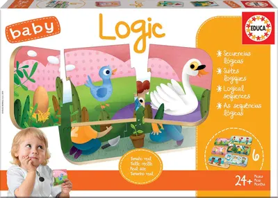 Set de 6 puzzle-uri din câte 3 piese