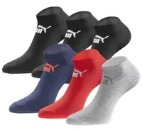 Șosete unisex Puma, set de 3, negre [701213401 002 043], mărimi 43-46