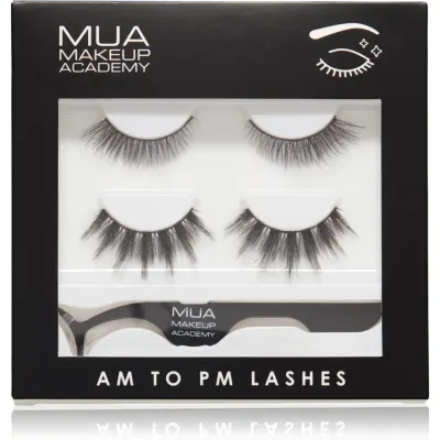 MUA Makeup Academy Lashes Am To Pm gene false 2 pereche