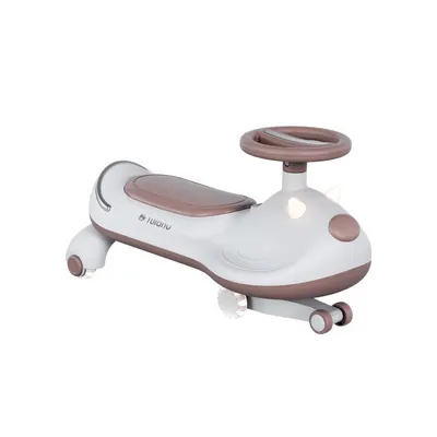 Vehicul copii Plasmacar gravitational Tulano Focus 45 Grey cu portbagaj,roti luminoase,claxon cu lumina,panou muzical,sezut confortabil,greutate admisa 100 kg