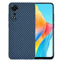 Husa pentru Oppo A78 4G, Techsuit, Carbonite FiberShell, Turcoaz
