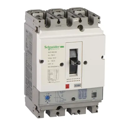 Disjunctor Motor Gv7-Rs - 3 Poli 3D - 48 - 80 A - Unit. Decl. Termomagnetica