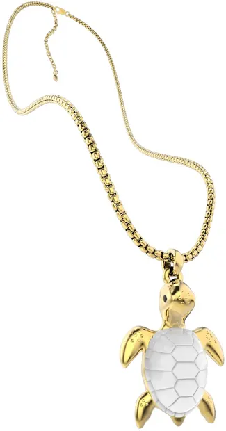 Colier cu medalion Metalmorphose - Turtle