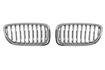 Grila radiator Dreapta/Stanga negru-mat potrivit BMW 5 F10, 5 F11 1.6-4.4 2009-2017 pana in 2017