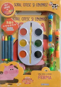 Scriu, citesc și colorez. Ferma - Paperback - ***