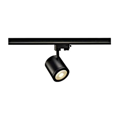 ENOLA_C 9 SPOT, circ, negru, 9W, 3000K, 55°, 3-ph.adaptor