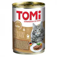 Hrana umeda pentru pisici Tomi cu pui ficat 400 gr