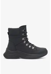 Ghete dama 5905588028635 - Sintetic - Negru - Negru