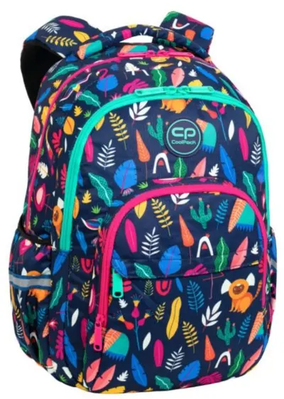 Ghiozdan școlar Cool Pack Basic Plus - Lady Color, 27 l