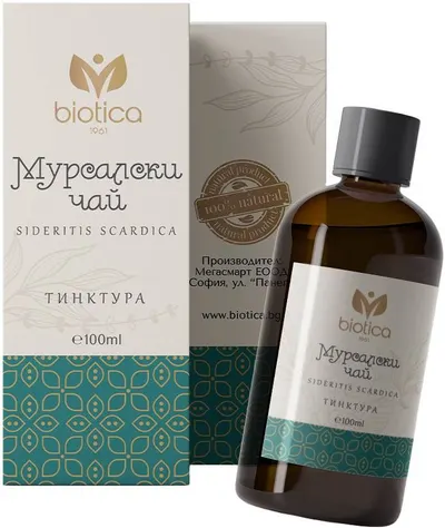 Tinctură de ceai Mursal, 100 ml, Biotica 1961