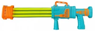 Pistol de apă pentru copii Raya Toys - 55 cm, albastru