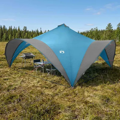 vidaXL Cort pentru Petreceri cu acoperiș albastru 600 x 600 x 400 cm