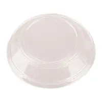 Capace Biodegradabile, Compostabile, PLA Plate, Transparente, Diametru 76/96 mm, 50 buc