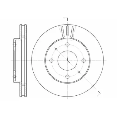 Disc frana REMSA 6394.11