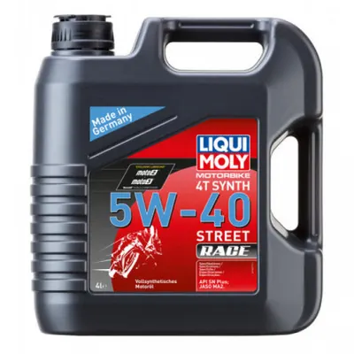 Ulei motor Liqui Moly motorbike 4T 5W-40 STREET RACE 4L 4L