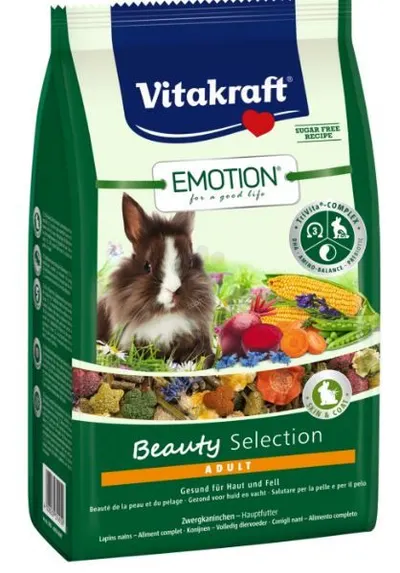 Vitakraft Meniu Iepuri Emotion Beauty Selection 600 g