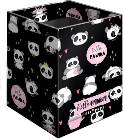 Suport de creioane pentru birou Lizzy Card – Hello Panda, Lollipop