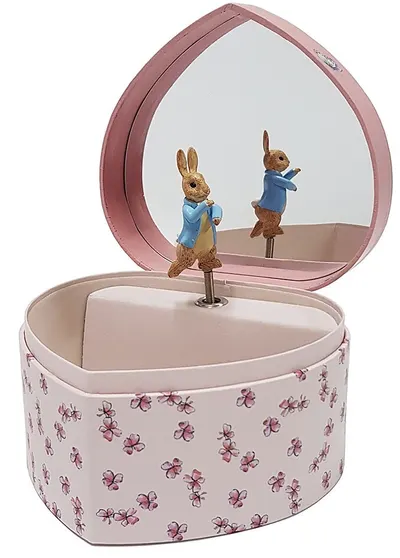 Cutia muzicală Trousselier - Inimă mare, Peter Rabbit