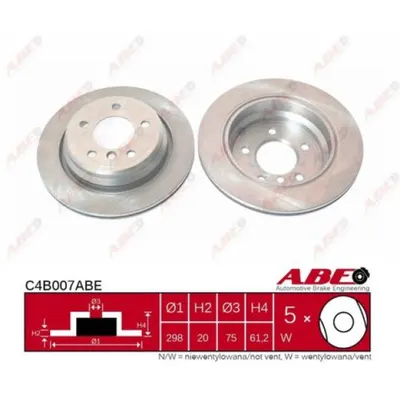 Disc frana ABE C4B007ABE