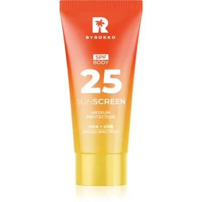 BYROKKO Body Sunscreen crema de corp pentru protectie solara SPF 25 150 ml