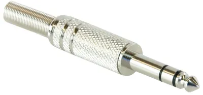 Conector Master Audio - HY044, 6.3 mm, argintiu