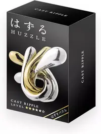 Puzzle logic metalic Hanayama - Cast Puzzle Ripple Huzzle