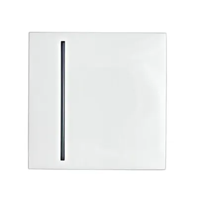 Placă frontală dimmer cu tastă, antracit