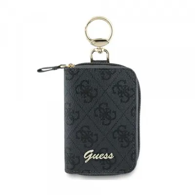 Husa Accesorii Guess 4G Triangle, Neagra