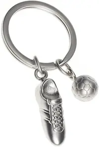 Breloc Metalmorphose - Football shoes + Ball