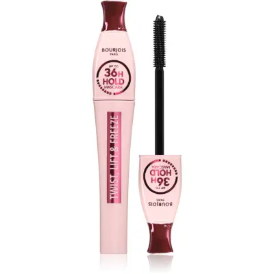 Bourjois Twist, Lift & Freeze Mascara cu un efect de push-up culoare 001 Black 8 ml