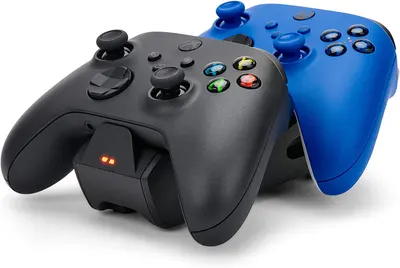 Stație de încărcare de andocare PowerA - Dublă, neagră (Xbox Seria X/S)