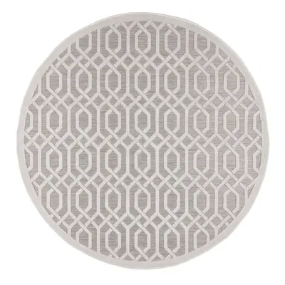 Covor de exterior bej rotund ø 160 cm Mondo - Flair Rugs