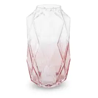 Vază roz din sticlă (înălțime 28 cm) Brice – Premier Housewares