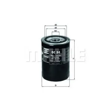 Filtru ulei MAHLE ORIGINAL OC 54