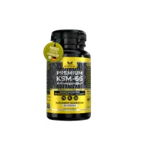 Ashwagandha premium KSM-66, 60 capsule, Boost4Life