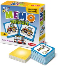 Joc educativ - Memo Vehicule