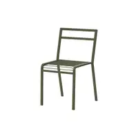 Scaun de grădină verde din metal Oto – noo.ma