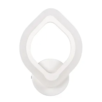 Aplica Agata LED 12W 3CCT on/off, alb, Erste