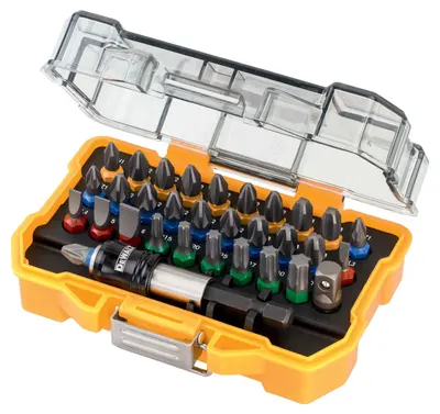Set biți DeWalt - DT71562-QZ, 32 piese, 25 mm, cu suport magnetic