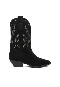 Cizme dama CEO-R25AW09079 - negru - sintetic