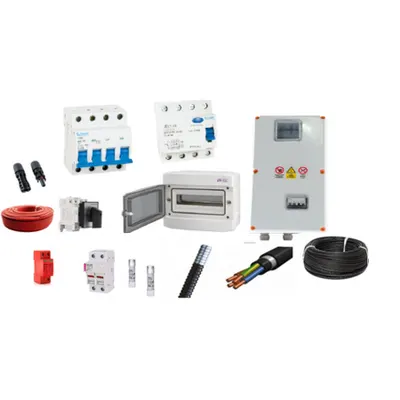 SolarEasy 4-6kW –380V Set Tablou Electric, Bloc de Masura si Cablaje pentru Sisteme Fotovoltaice de pana la 12 Panouri pentru Huawei