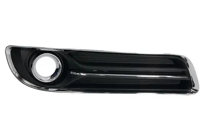Grila bara fata Dreapta cu locas proiector, plastic, crom/negru potrivit CHRYSLER 300C 2004-2012 2011-2014