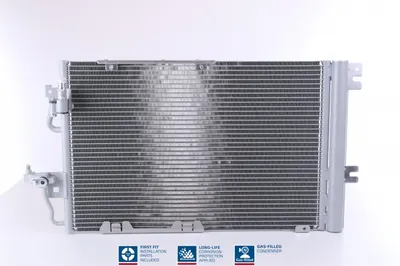 Condensator climatizare potrivit OPEL ASTRA H 04